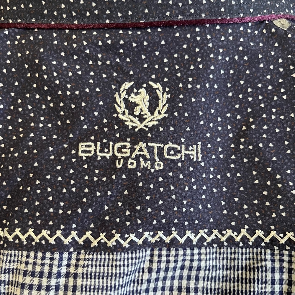 Bugatchi Men’s Shirt-L - Picture 3 of 5